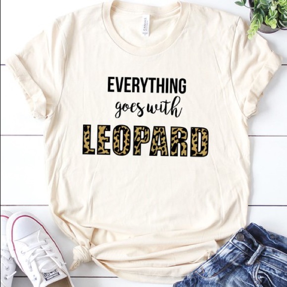 Infinity Raine Tops - ✨LAST ONE✨Everything Goes with Leopard Tee